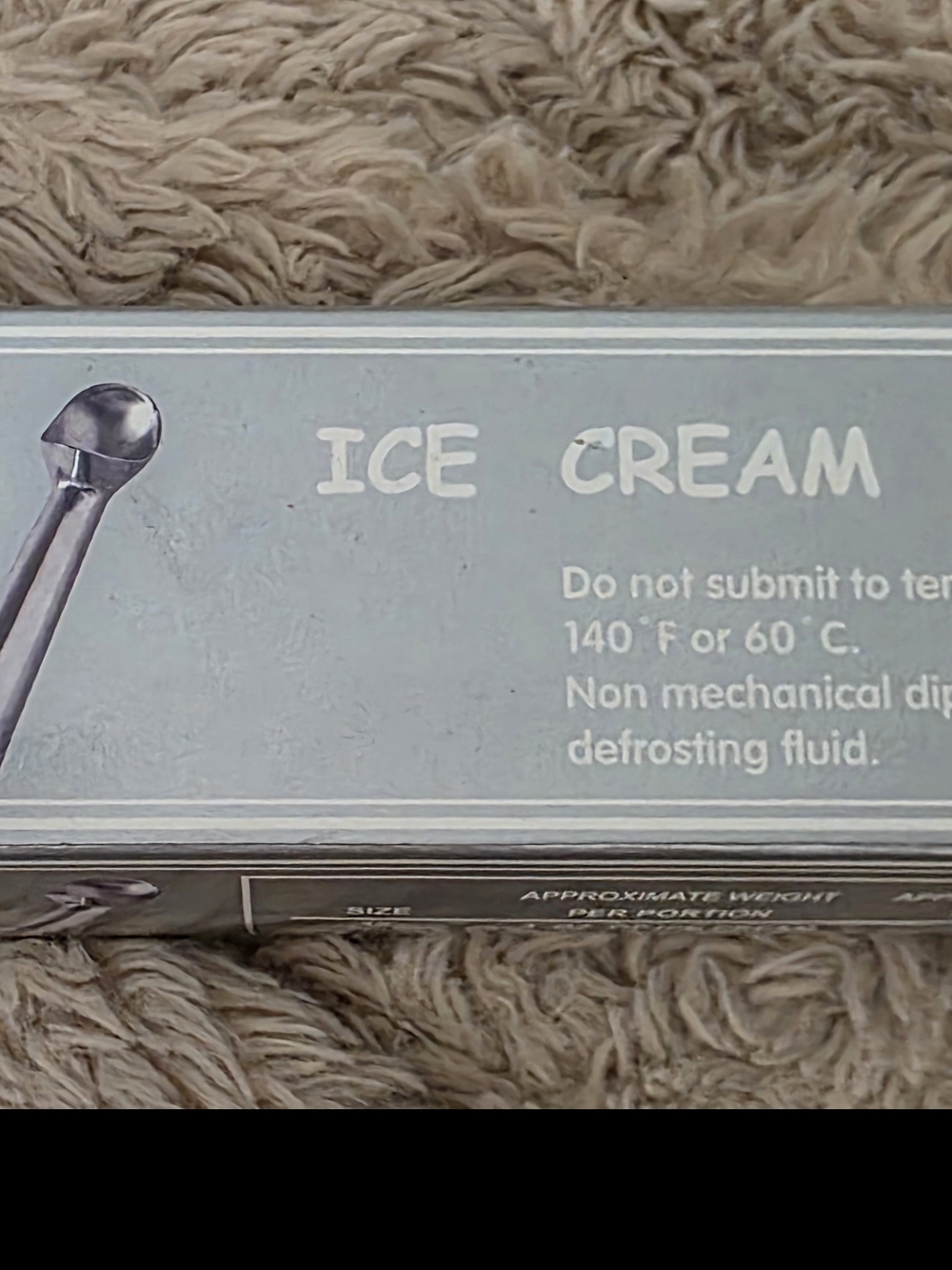NIB Alegacy AL16SD Commercial Ice Cream Dipper Scoop Size 16 Cast Aluminum